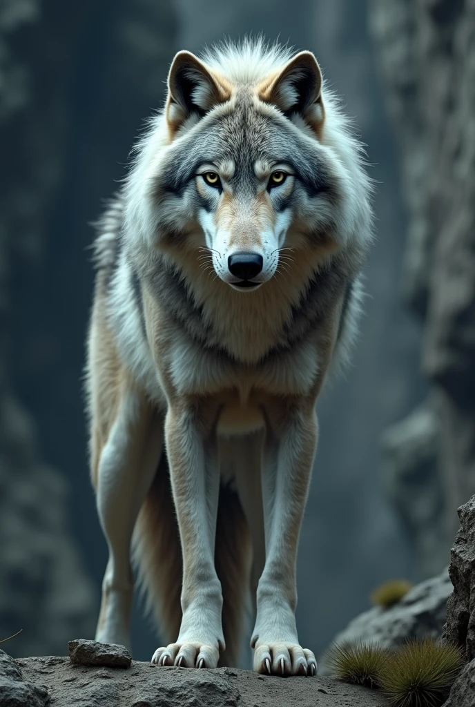 Photo of 🐺, with a name below the image "LEGENDARY_NT"