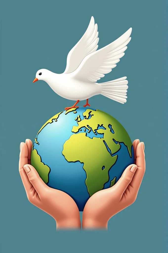 Church logo A white dove landing on a globe positioned on two palms representing Christ Add caption Missionary church to shepherd