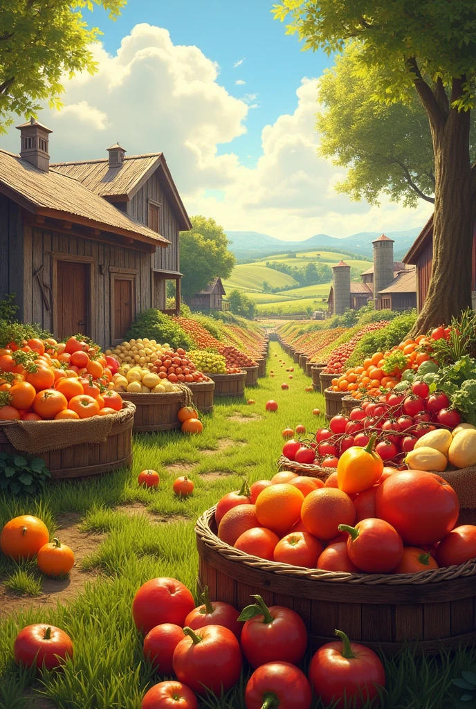 Farm products and harvests