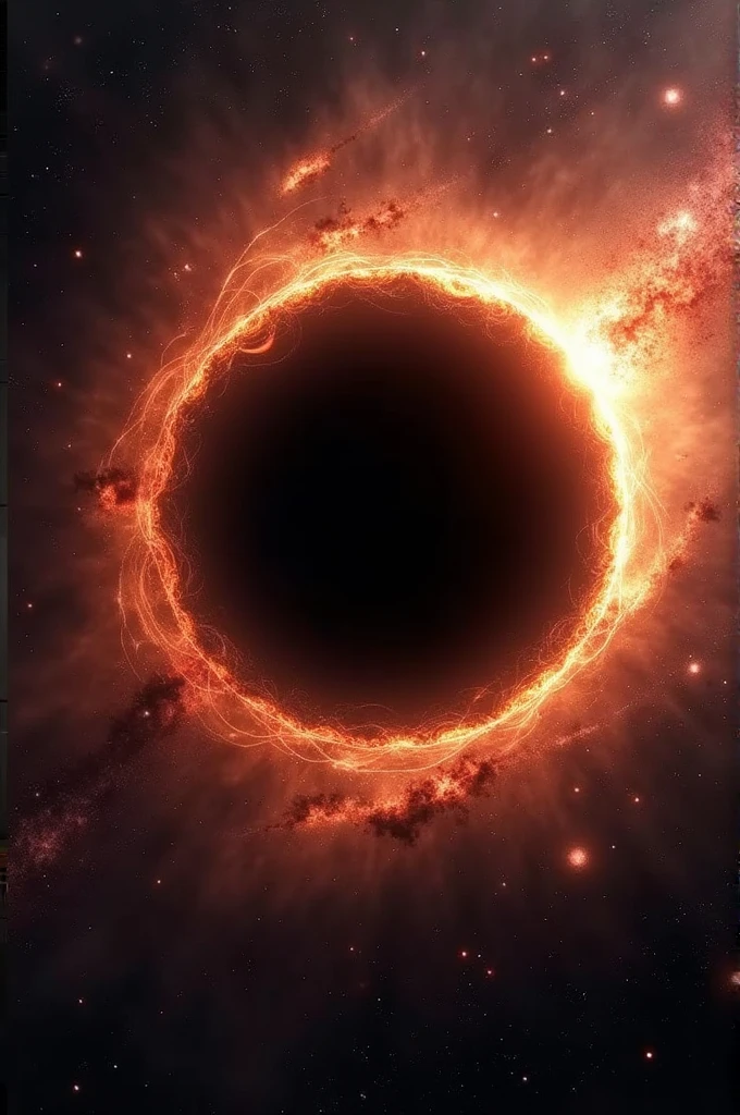 Real black hole