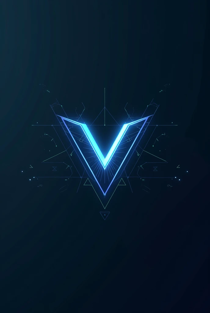 Computer Programmer Logo How the Letter V Starts 