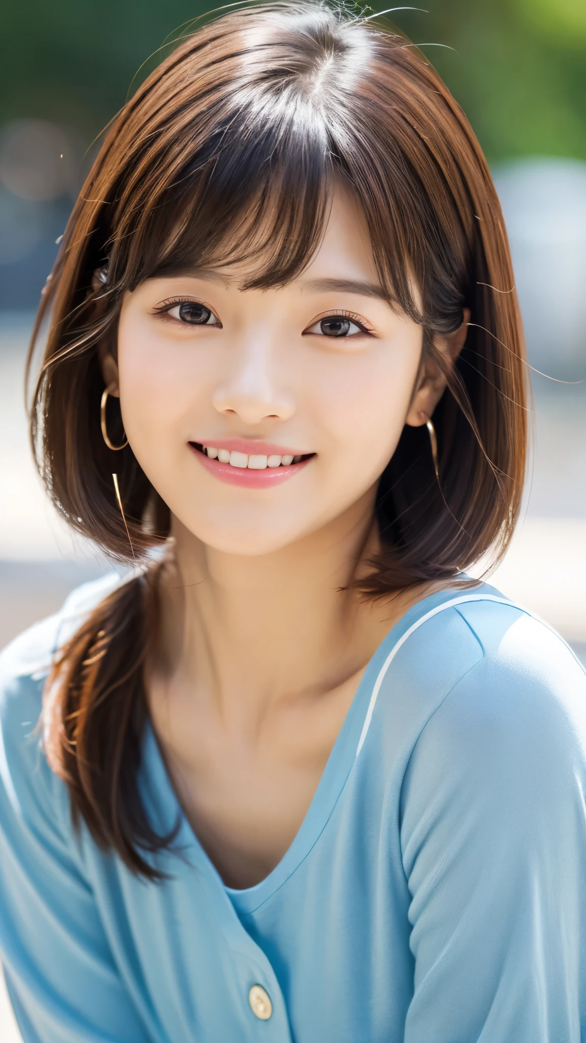 (8k, RAW photo, highest quality, masterpiece:1.2), Super detailed, super resolution, (realistic, realistic Photo:1.37), full body photo, High-definition RAW color photo, professional photos, Very detailed and beautiful, very detailed, 8k wallpaper, surprisingly detailed, huge file size, official art, highly detailed CG unity 8k wallpaper, , 8人のbeautiful actress, very detailed美new, very detailed顔, very detailed目, very detailed肌, very detailed指, very detailed鼻, Very detailed mouth , perfect anatomy, Very detailed background, very detailed服, 1 girl, (20:1.2), 20th generation, cute girl, realistic body, The beauty of slim abs, Fair skin, glowing skin, slender body, long and thin legs, handsome body, shiny light brown hair, Feminine adult loose bob, (dull bangs:1.2), Overflowing smiles, Beautiful New Teeth, cute, like々new, beautiful small face, realistic face, beautiful actress' perfect makeup, delicate eyes, Long eyes that seem to suck you in, Plump and glossy red lips, My cheeks turned red, perfect naked, small bowl-shaped chest, small upturned pink areola, necklace, earrings, double eyelid, Beautiful New Thin Eyebrows, beautiful blue sea, dazzling sun, stand naked in the shallows of the sea,2Adult women face each other completely naked, Your kiss, A face that feels with its mouth half open, Stunning full body shot from below, front angle, Stare at the viewer with a seductive expression, dynamic lighting