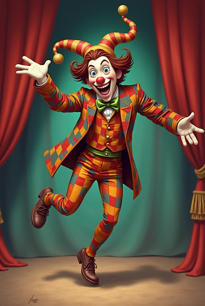 Arlecchino in panties