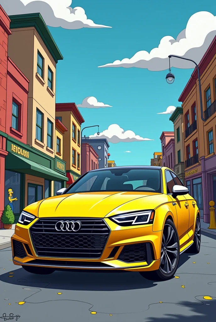 Simpson's Audi A4 B5 Sedan
