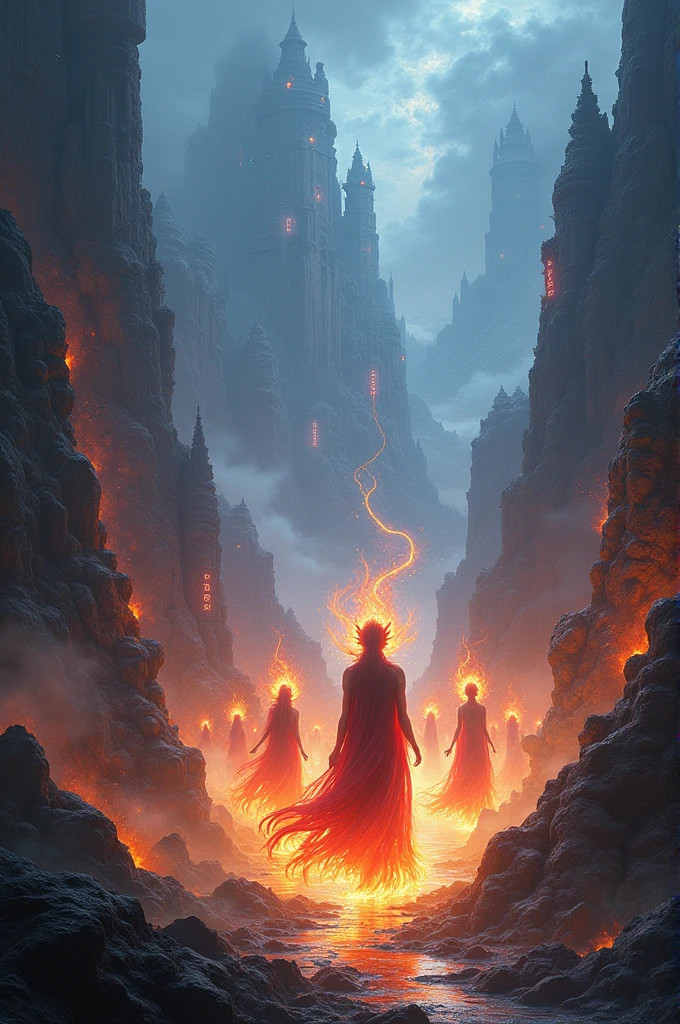 Draw me the world of the jinn