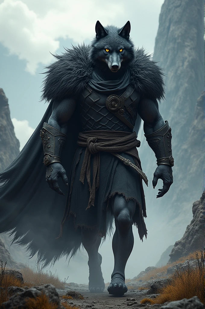Dark Wolf Warrior