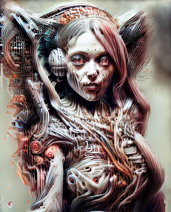Beautiful woman goth chick, Bright neon green eyes, michael hussar, slime punk, hyperrealism, pink hair, ornamental gothic - cyberpunk, stefan gesell, deiv calviz, cybergoth, cyberpunk horror style, nagash editorial, intricate cyberpunk make - up, portrait of a gothic queen, gothic - cyberpunk, gothic art, portrait of a holy necromancer, full focus, attention to detail, intricate, Masterpiece+++