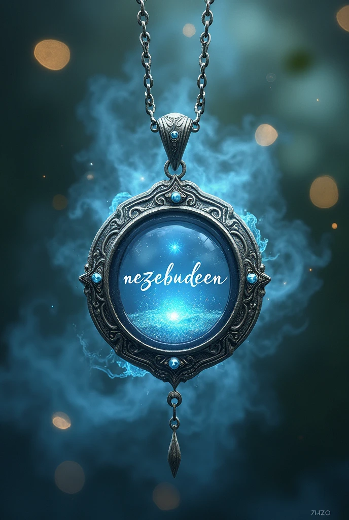 " Nezeebudeen " on chain locket