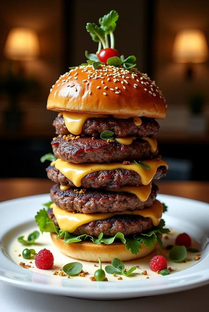 A $100,000 burger