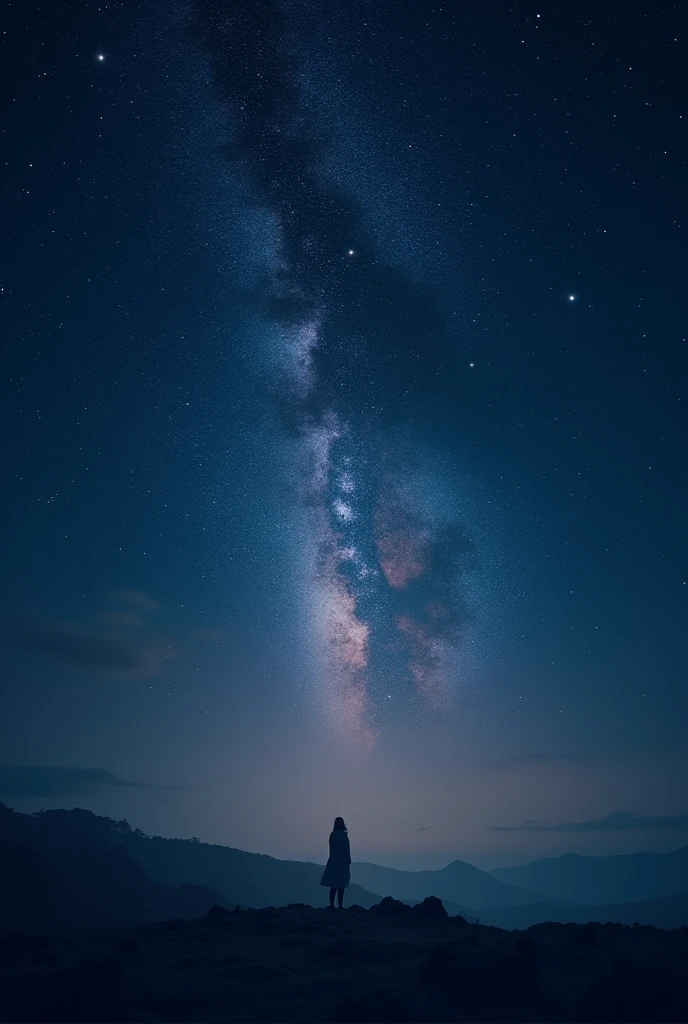Slowly pan upward to focus on the peaceful, starry night sky. The stars continue to twinkle, creating a sense of calm and serenity. The night sky represents the endless possibilities and the vastness of Allah's creation.Mood: Serenity and contemplation.