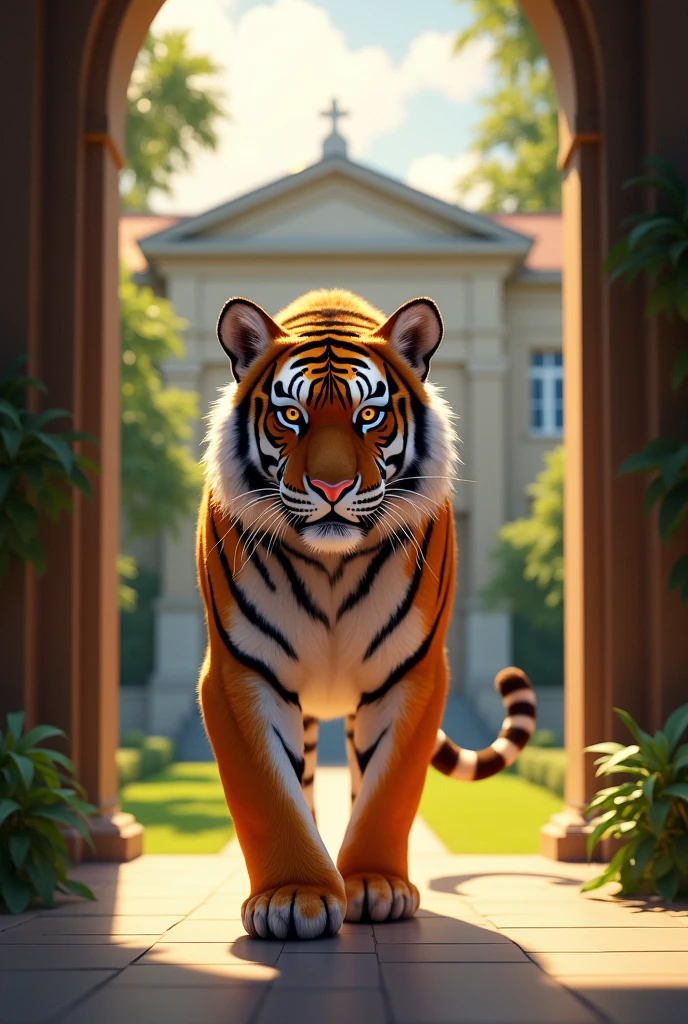 Tiger joined the academy
