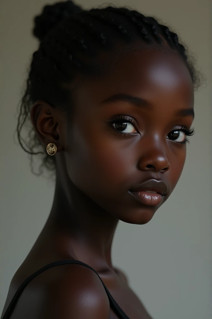 Dark skinned girl