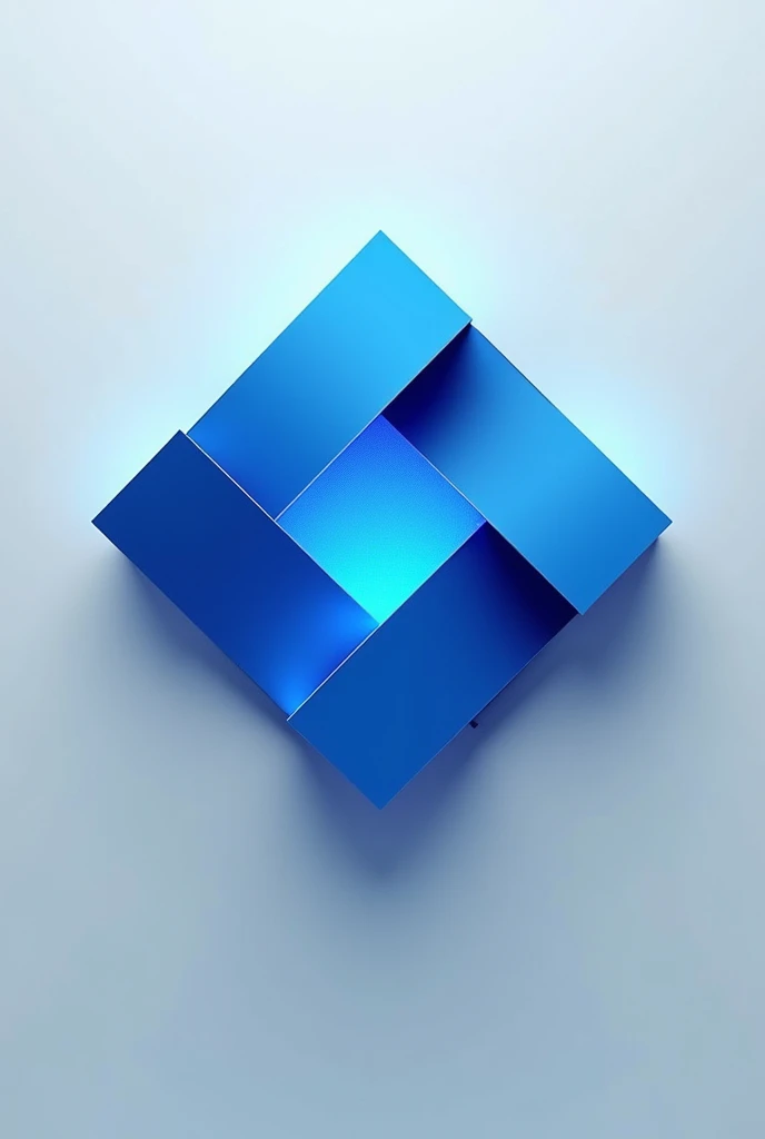 Use the same generated logo but add a blue color inside the logo .