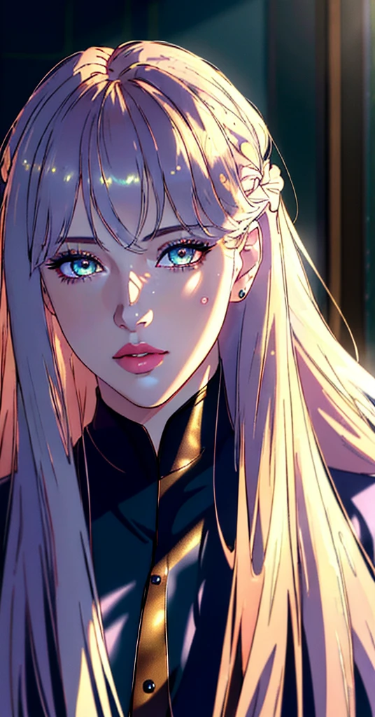 (high quality,4k,8k,highres,masterpiece:1.2),ultra-detailed,realistic,photorealistic,photo-realistic:1.37,anime,cinematic lighting,delicate colors,delta shades,portrait,beautiful detailed eyes,beautiful detailed lips,extremely detailed eyes and face,long eyelashes,elegant pose,beautiful detailed hair,soft lighting, full body