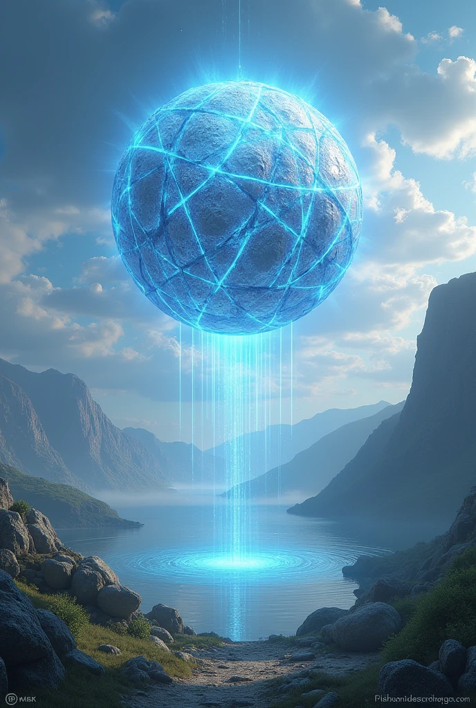 Create an image in which energy can be stored so that balance is maintained in the world.