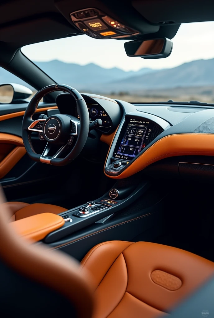 Mclarren 720s from inside