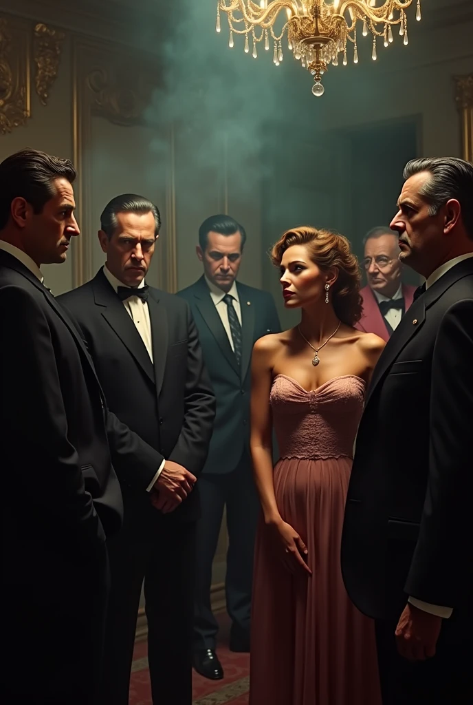 The Sicilian Mafia in 1950. You see men and women