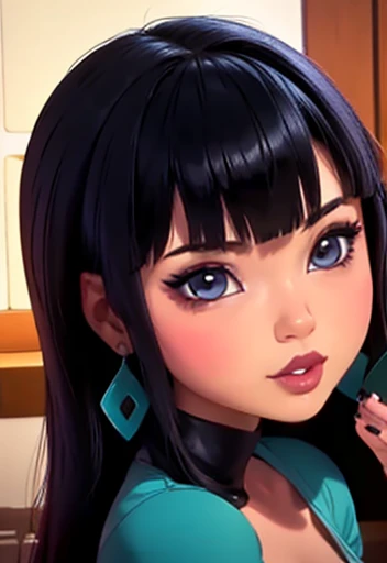 Chibi nsfw, beautiful girl, perfect and detailed face, 