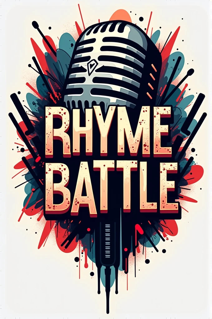 Logo for rhyme battle