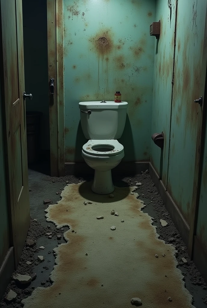 Rotter carpet front toilet