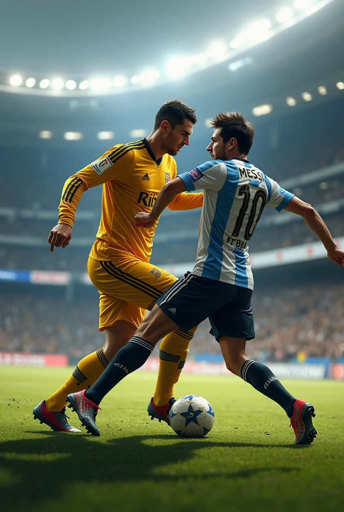 Ronaldo killing messi