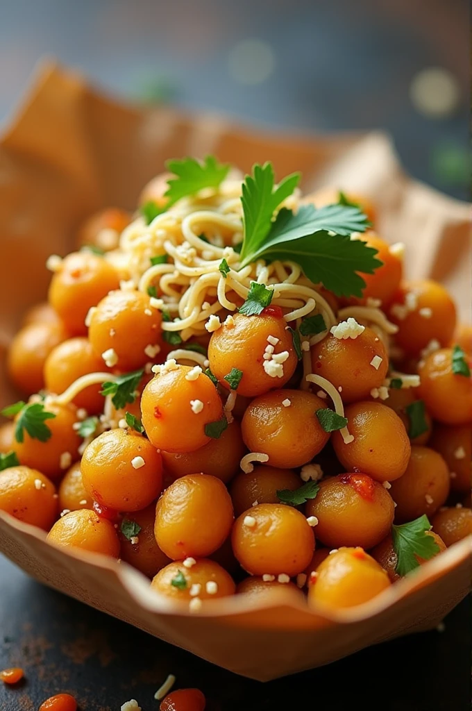 Memony masala chana chat 
