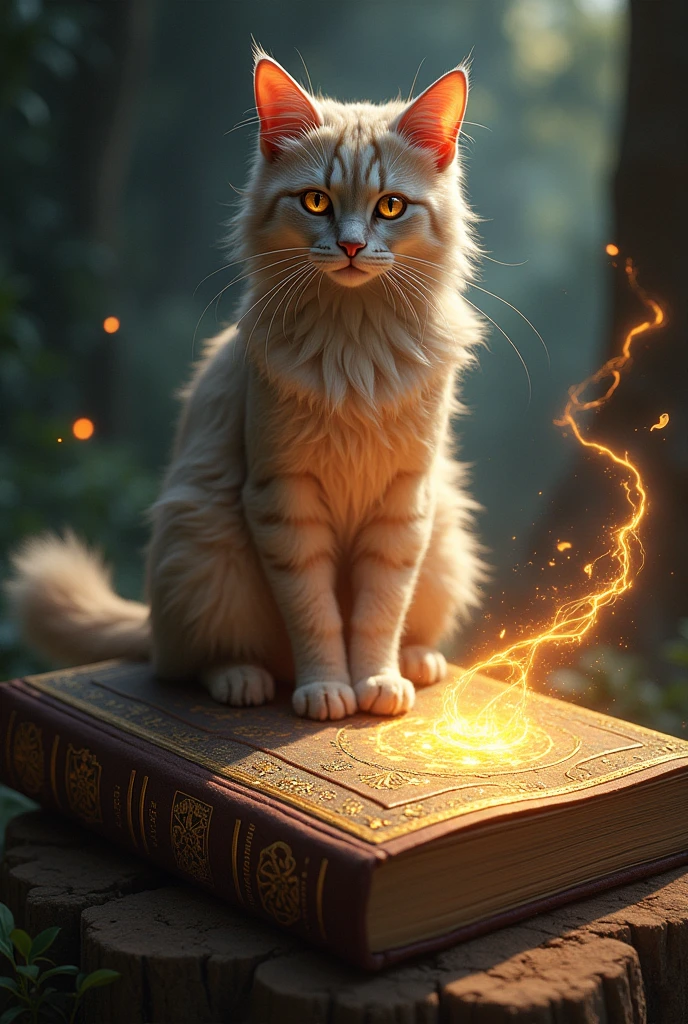 The book was magical cat