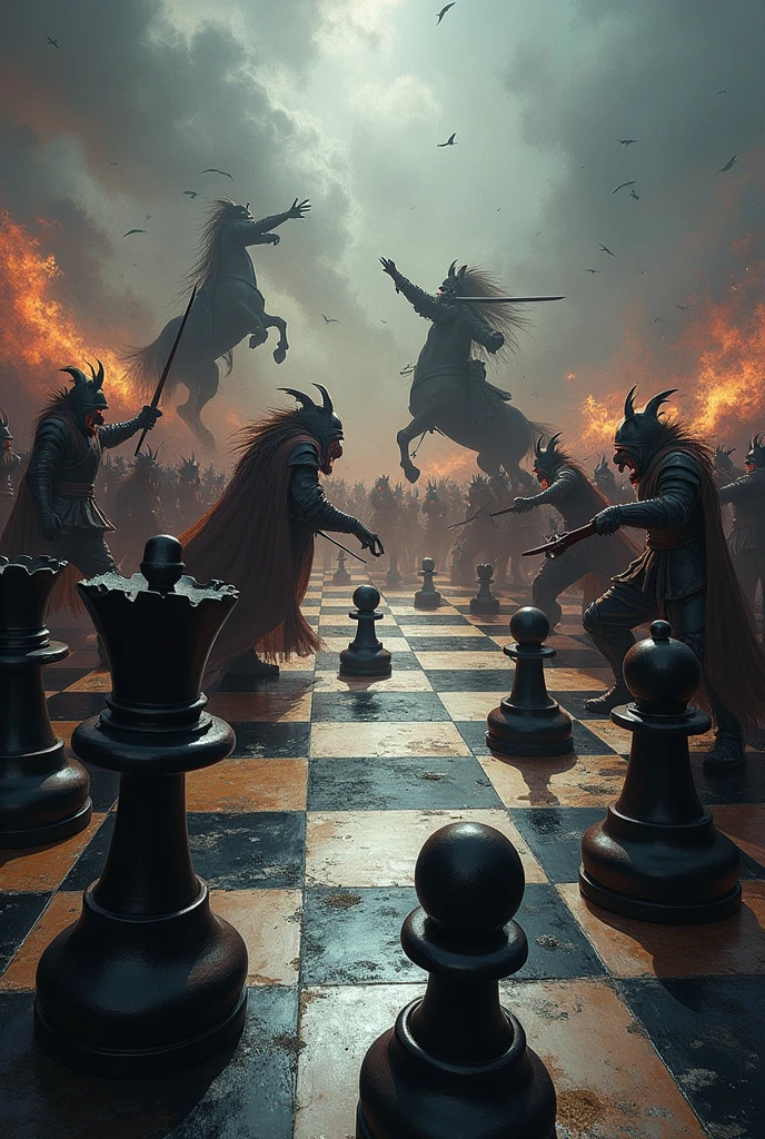 War on the chessboard