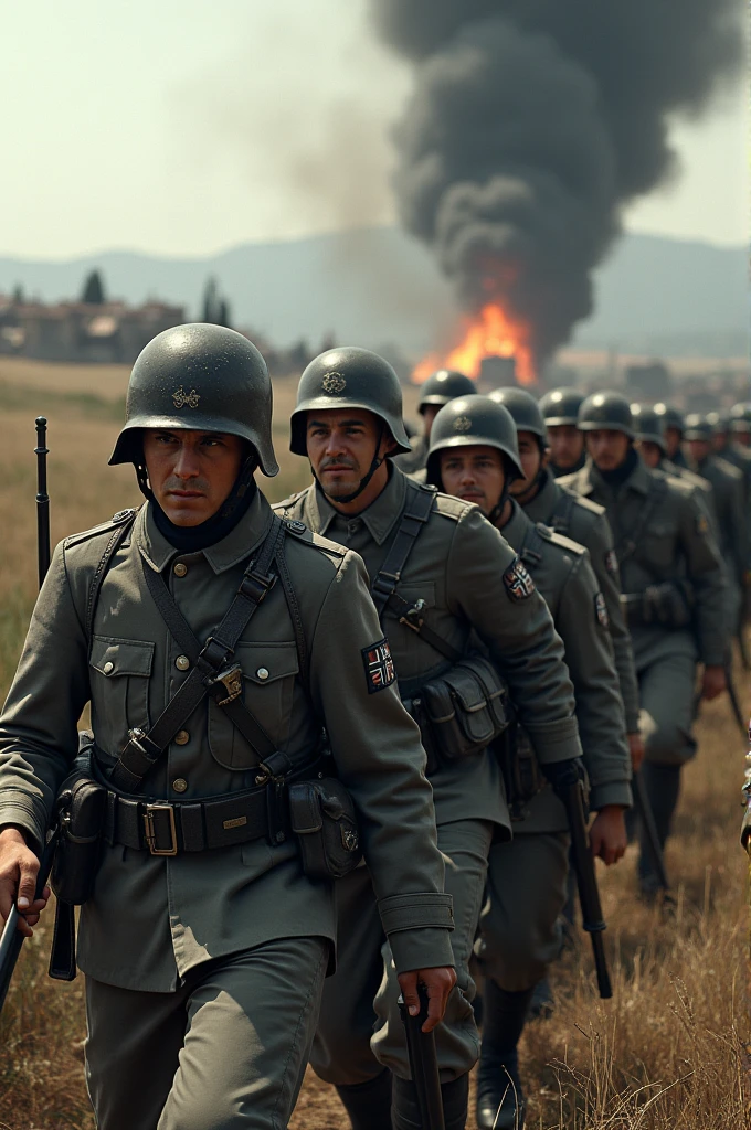 German Nazi troops invade Poland