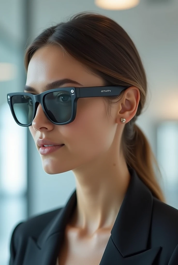 Minimalist technological glasses and aviator style glasses


