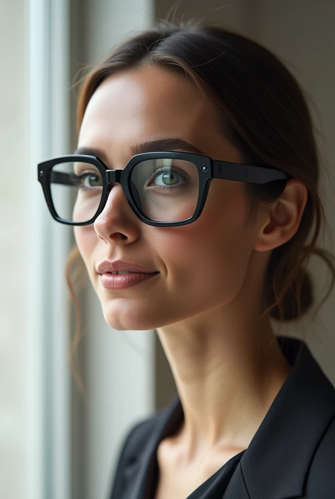 Minimalist technological glasses and aviator style glasses