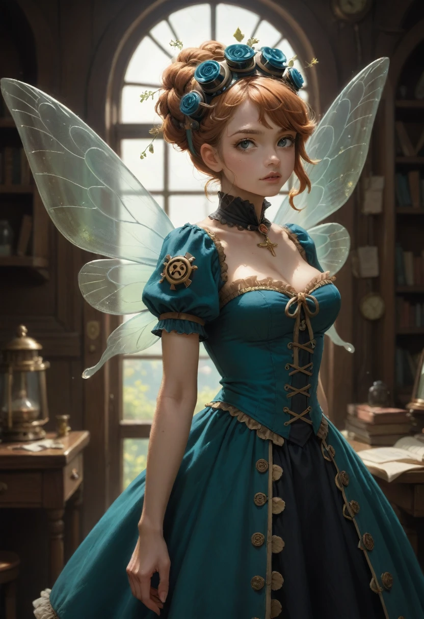Dream steampunk anime fairy tale surrealistic scenario children's role-playing game