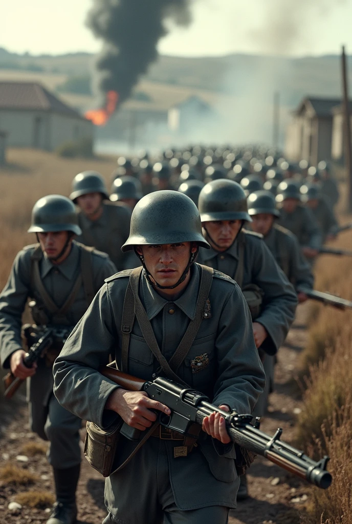 German Nazi troops invade Poland