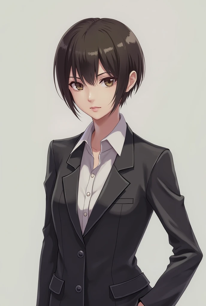 Izou Okada from Fate, but with short hair.