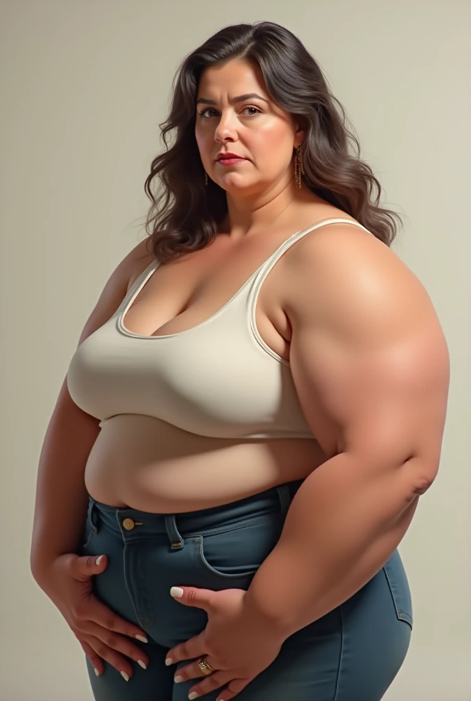 woman with fat arm