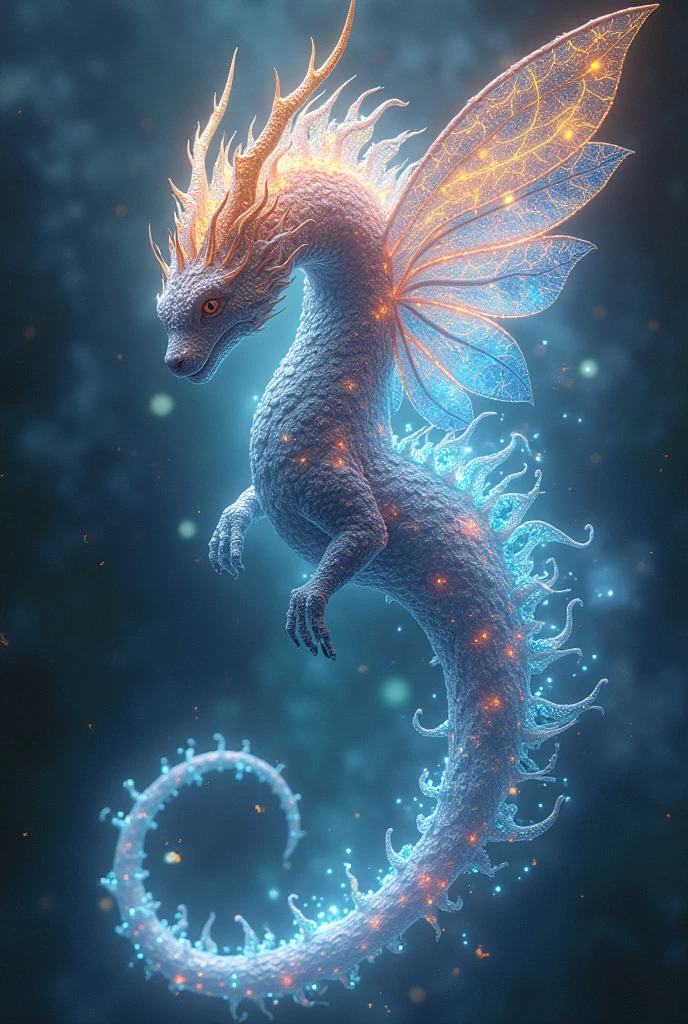 Don't judge, broken glass effect, no background, stunning, something that doesn't even exist, mythical creature, energy, molecular, textures, iridescent and luminescent scales, breathtaking beauty, pure perfection, divine presence, unforgettable, impressive, breathtaking beauty , volumetric light, auras, rays, bright colors reflected