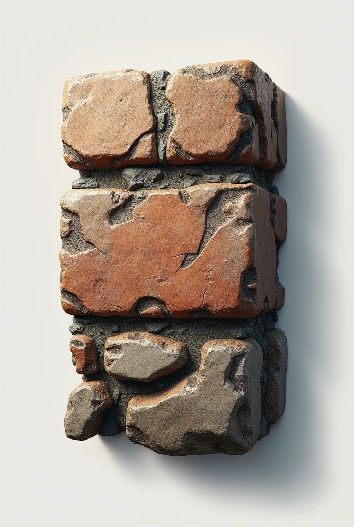 Use the last image and create and image of one of those bricks in the wall for me to use as an game asset