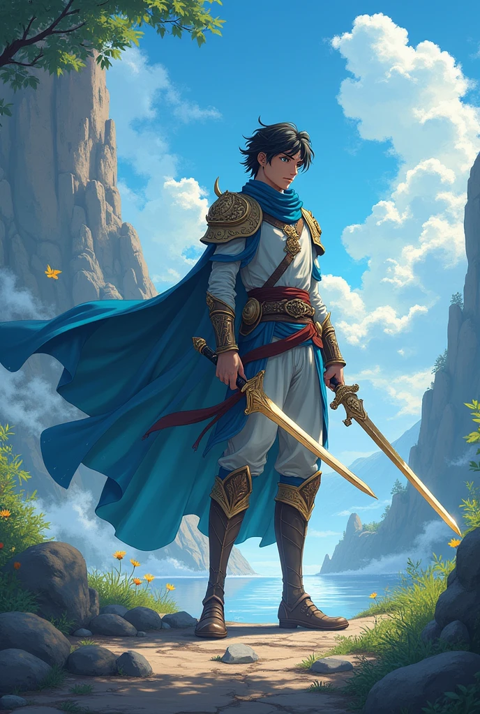 Un jeune homme  réincarné dans une famille de mage devient le plus grand des   aventurier de rang SSS incroyablement talentueux au combat en maîtrisant uniquement la magie de base et en maîtrisant toutes les armes de son nouveau monde(animé)