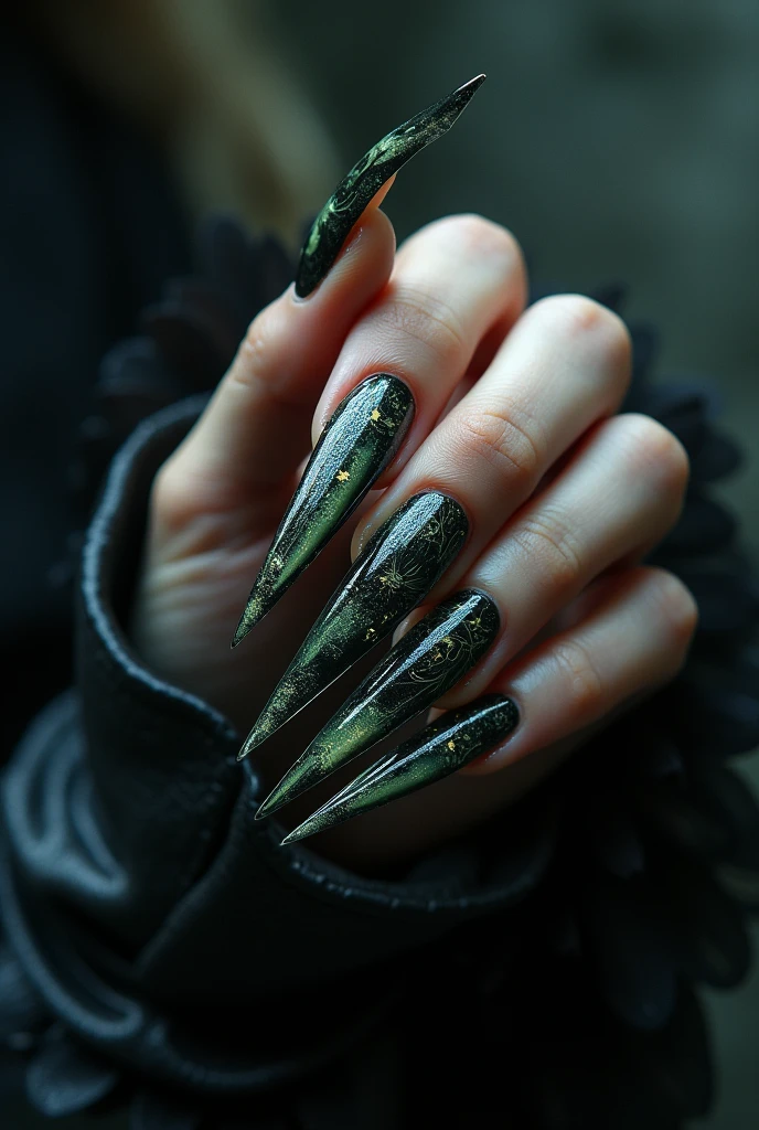 stiletto nails that are venomous