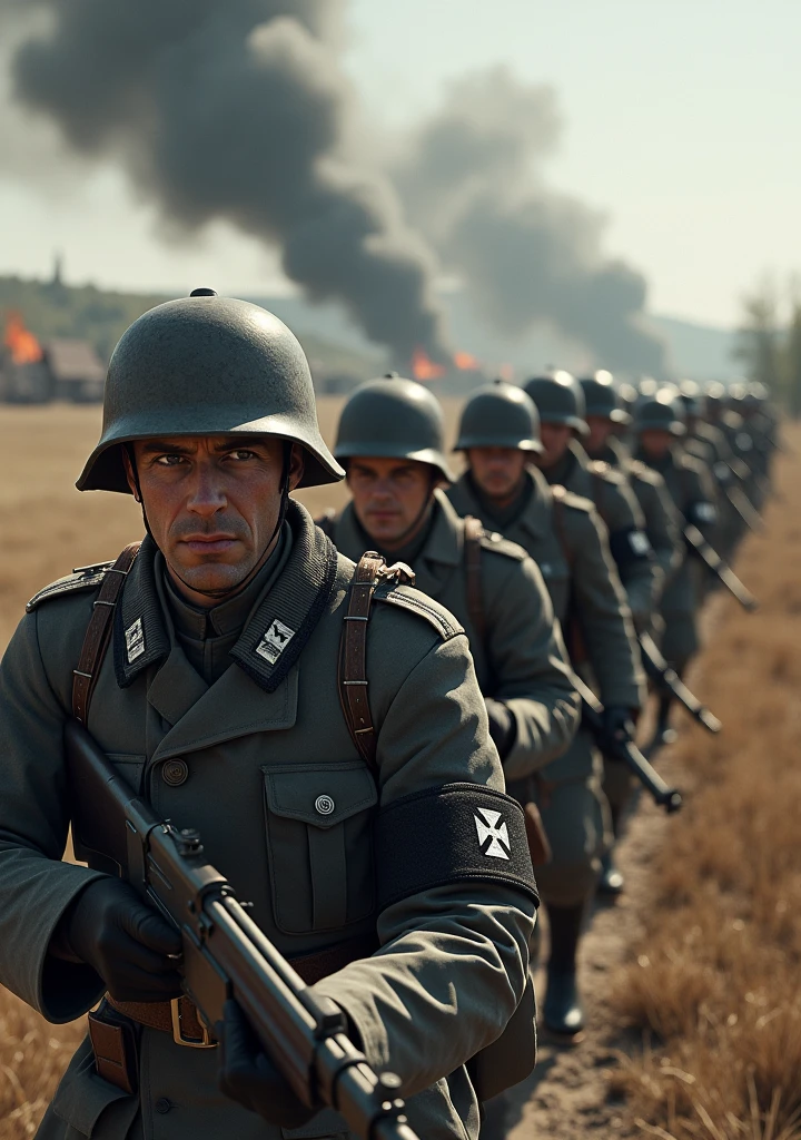 German Nazi troops invade Poland