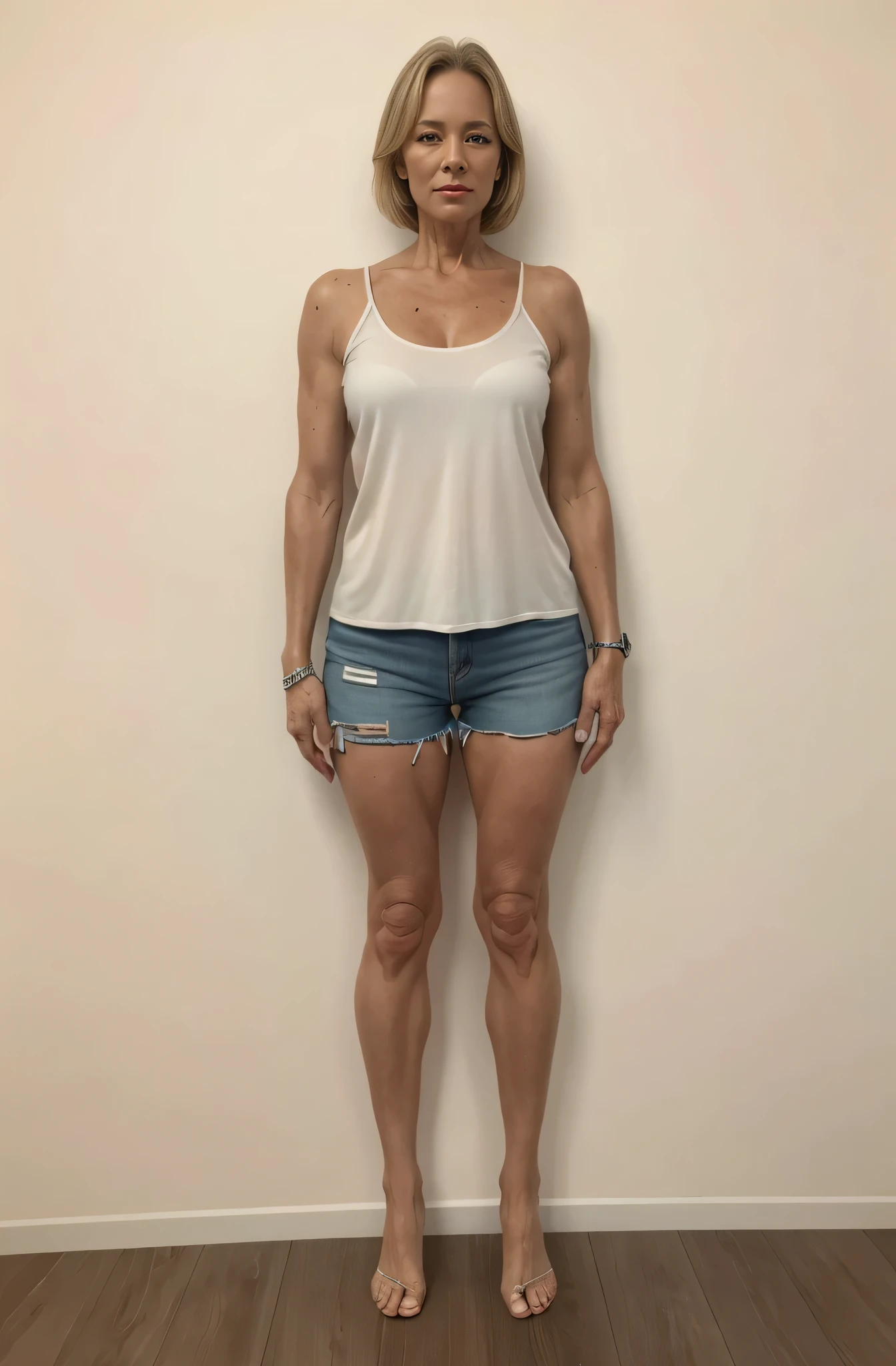 Linda Susan Borman, viewer's view, full-length photo, Realism, UHD, retina, masterpiece, accurate, anatomically correct, textured skin, super detail, high details, high quality, award winning, best quality, highres, 1080P