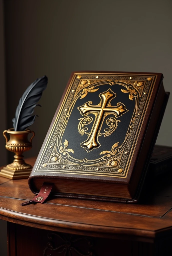 make a picture of a bible for the youtube channel