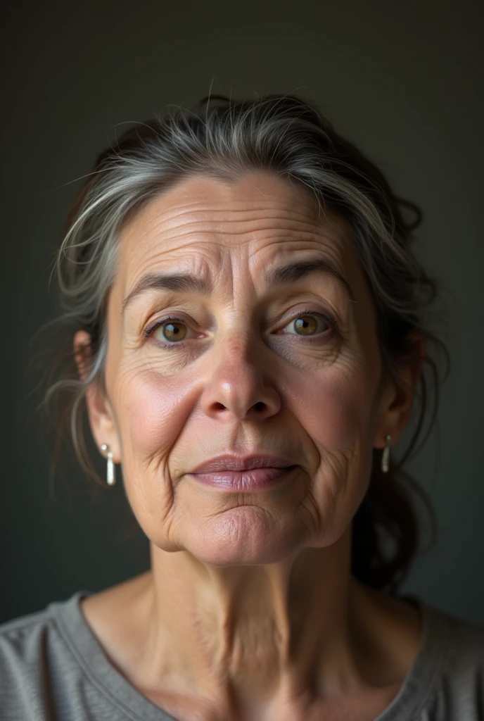 woman with just a lot of double chin
