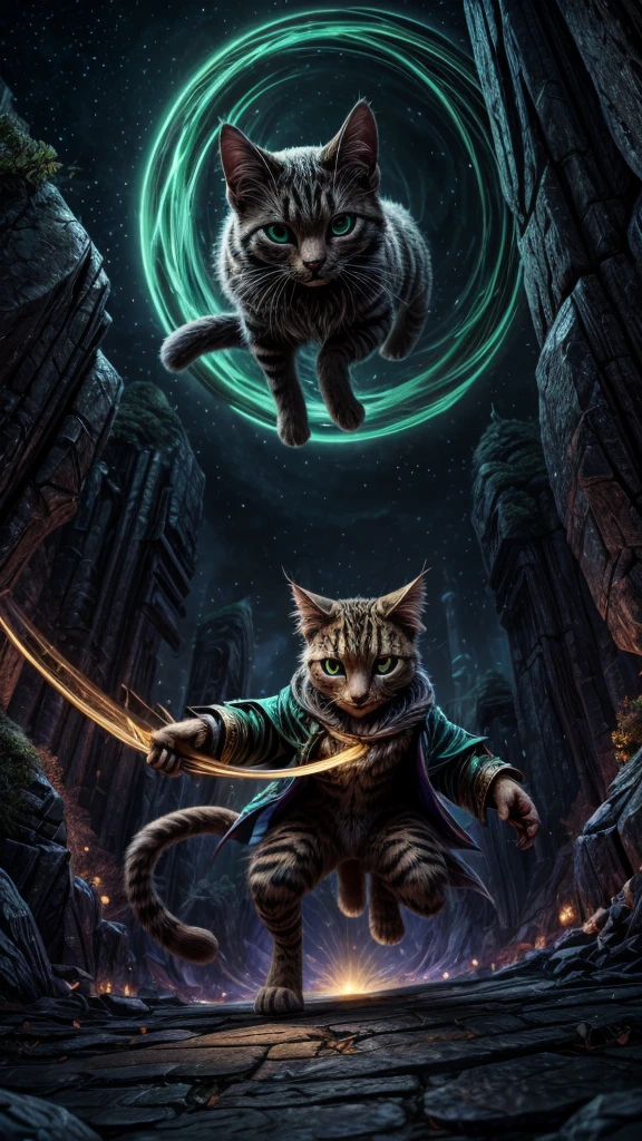 ### Physiological Characteristics of **Felvian**:

you **Felvian** are an agile and stealthy race, heavily inspired by feline features. Their appearance and physical abilities make them masters of stealth., agility, and fights with sharp claws. 

- **Skin and Coat:** The skin of the **Felvian** is covered by a short, soft coat, that varies in color from shades of brown, gris, blackw, to a light golden color, depending on the environment where they live. This coat not only keeps them warm, but also provides them with natural camouflage in their habitats, helping them to blend easily into their surroundings. In some **Felvian**, the coat may have striped or spotted patterns, similar to those of big cats.

- **eyeballs:** you olhos dos **Felvian** are big and bright, with irises of vibrant colors like emerald green, amber or deep blue. His pupils are slitted, similar to those of a cat, allowing them excellent night vision. These eyes can reflect light in a similar way to felines, glowing in the dark, which gives them an almost supernatural appearance in low light environments.

- **ears:** The ears of the **Felvian** are sharp and mobile, similar to those of a cat. They are highly sensitive, picking up subtle sounds and movements from a distance, which is essential for their stealth and ability to hunt or avoid danger. The ears can move independently, allowing them to direct their hearing to focus on specific sounds.

- **Body Structure:** you **Felvian** They have a slim and extremely agile physical constitution. Their bodies are flexible and muscular, designed for speed and silent movement. They have long, slender limbs, with quick reflexes, allowing them to climb, jump and run with an efficiency that surpasses most other breeds.

- **Tailpussy:** you **Felvian** have a long, flexible tail, que é crucial para seu equilíbrio e agility. The tail is covered by the same fur that covers