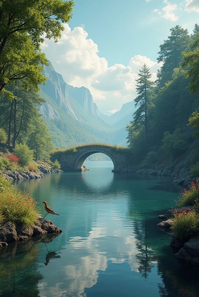 a beautiful city magical and ring step lake trees flowers animals sky video
in beautiful city