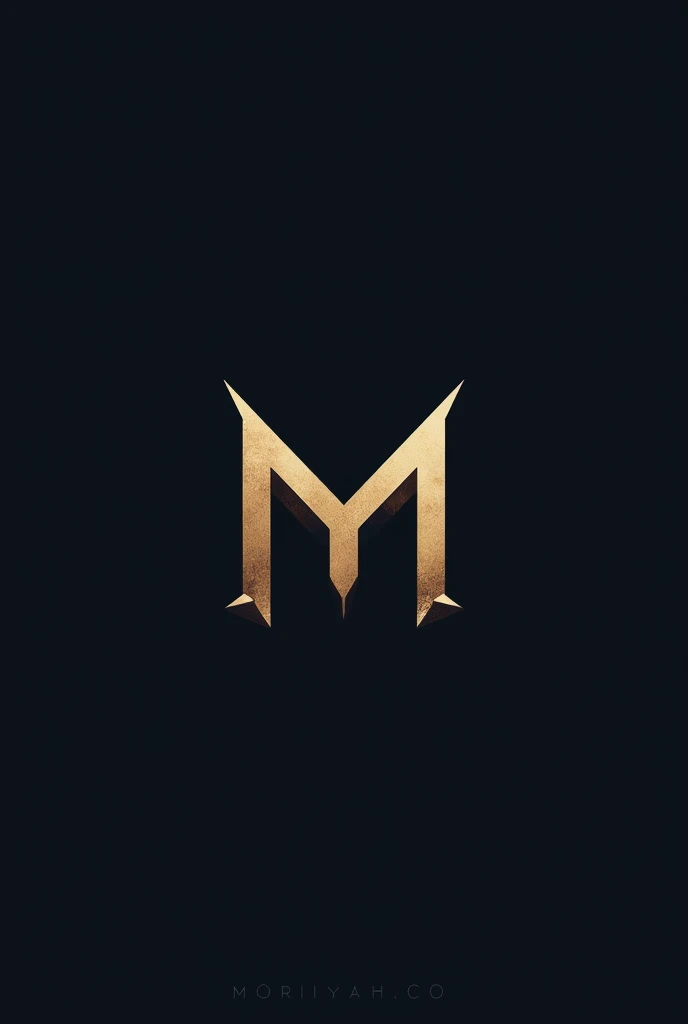 a modern and minimalist logo design for a men's clothing brand Moriyah.co, a sleek and stylish logo with geometric shapes, clean lines, and a sophisticated color palette, a high-quality, conceptual, and visually impactful logo design