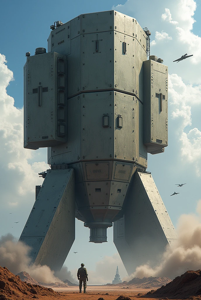Anti-aircraft artillery shield 