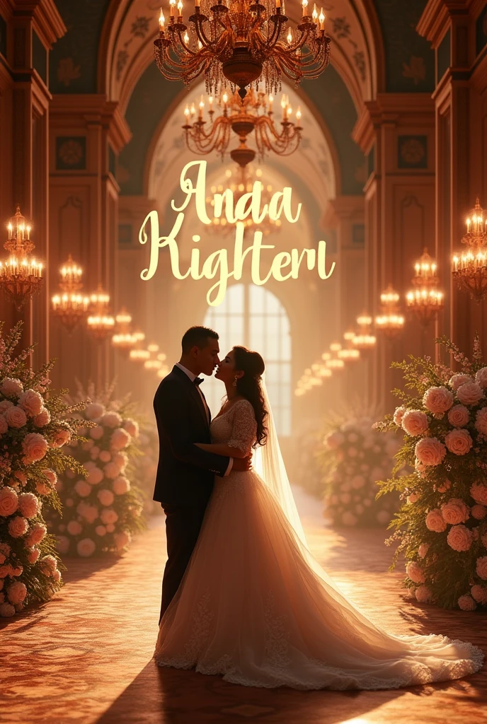 Wedding venue for Savage and Zainab wedding with font of the couples