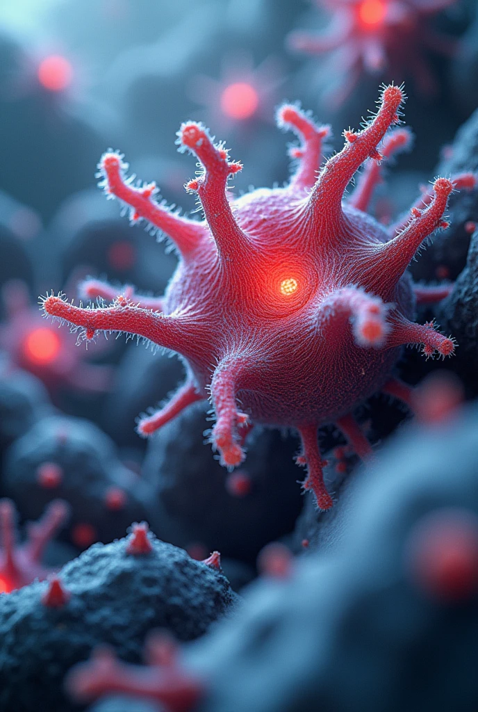 MAKE THE IMAGE LOOK MORE LIKE BACTERIA, BUT STILL STRONG