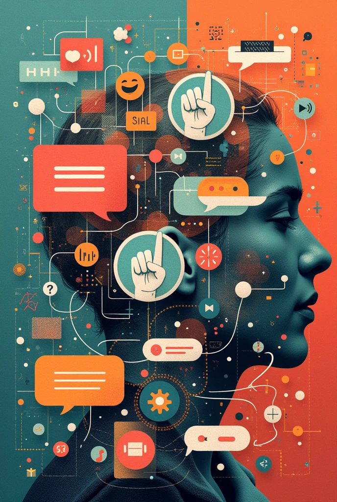 Collage of types of communication